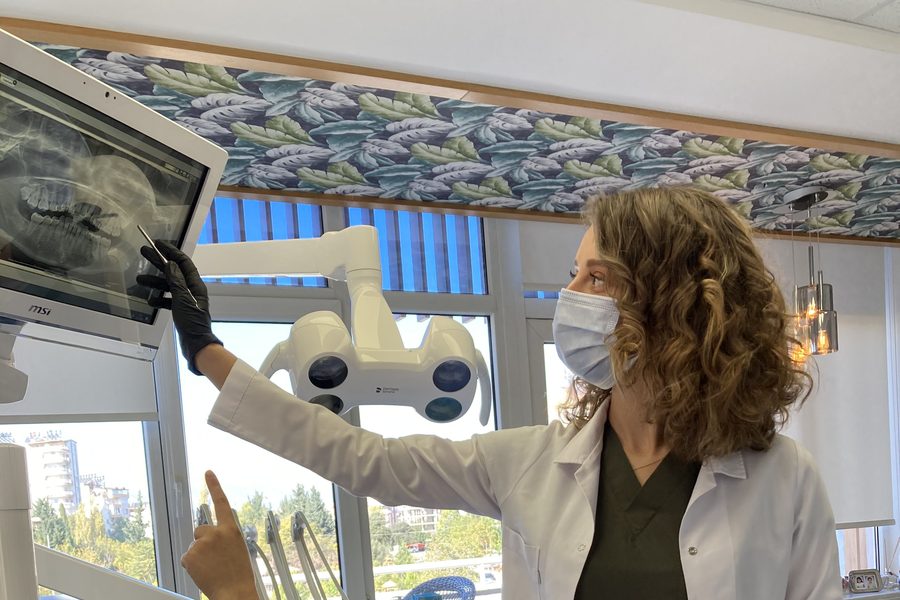 Dental imaging used in TMJ diagnosis and treatment planning
